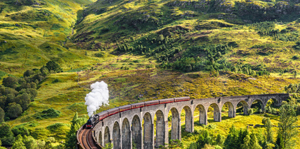 The Jacobite Steam Train, Scotland